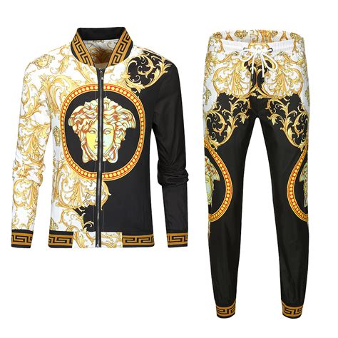 versace tracksuit men|Versace clothing for men clearance.